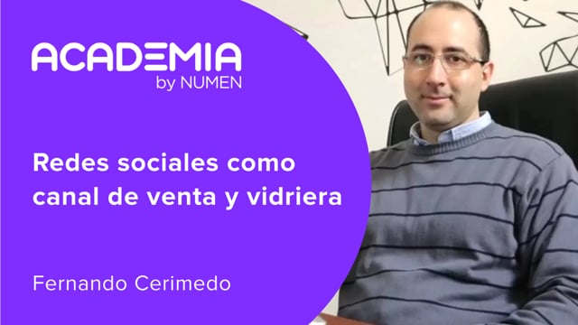 Redes sociales como canal de venta y vidriera