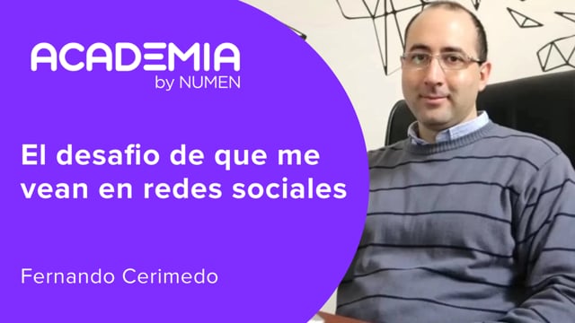 El desafío de que me vean en Redes Sociales