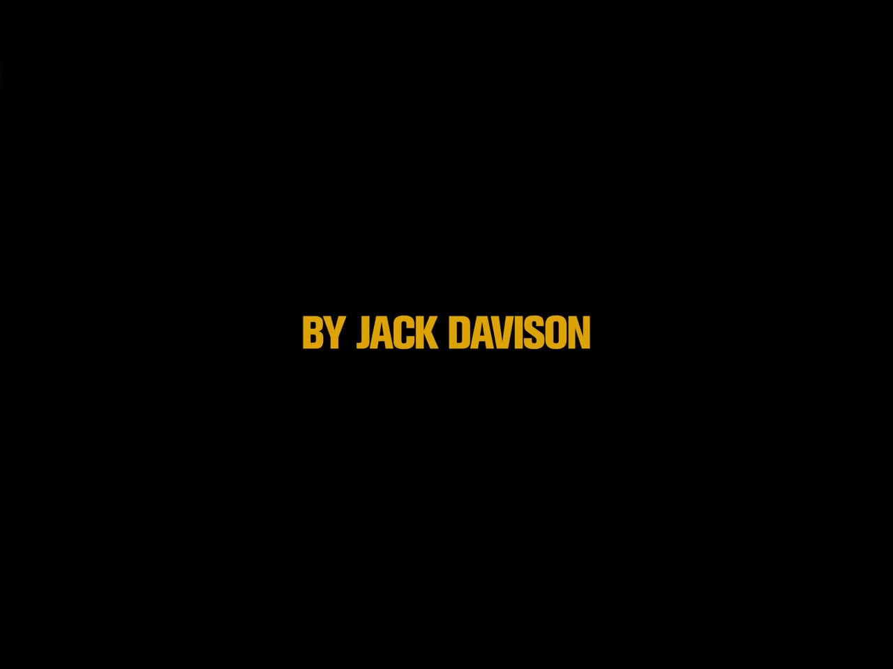 Motion — Jack Davison, Mini Title 2024