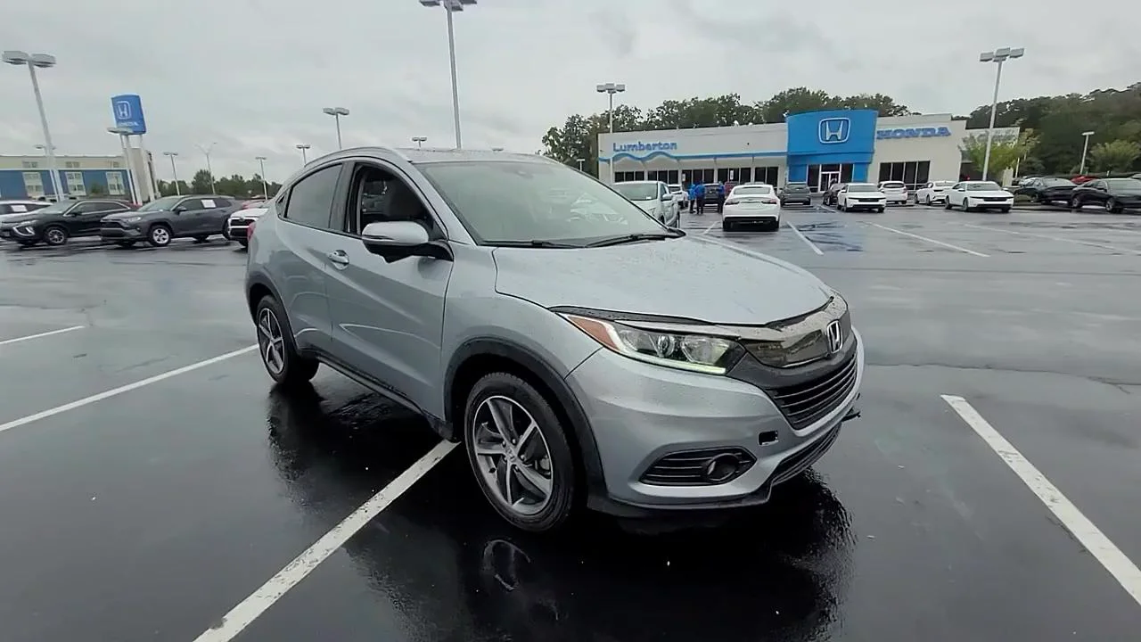 USED 2021 Honda HRV EX AWD CVT at Lumberton Honda (USED) LMM755690 on