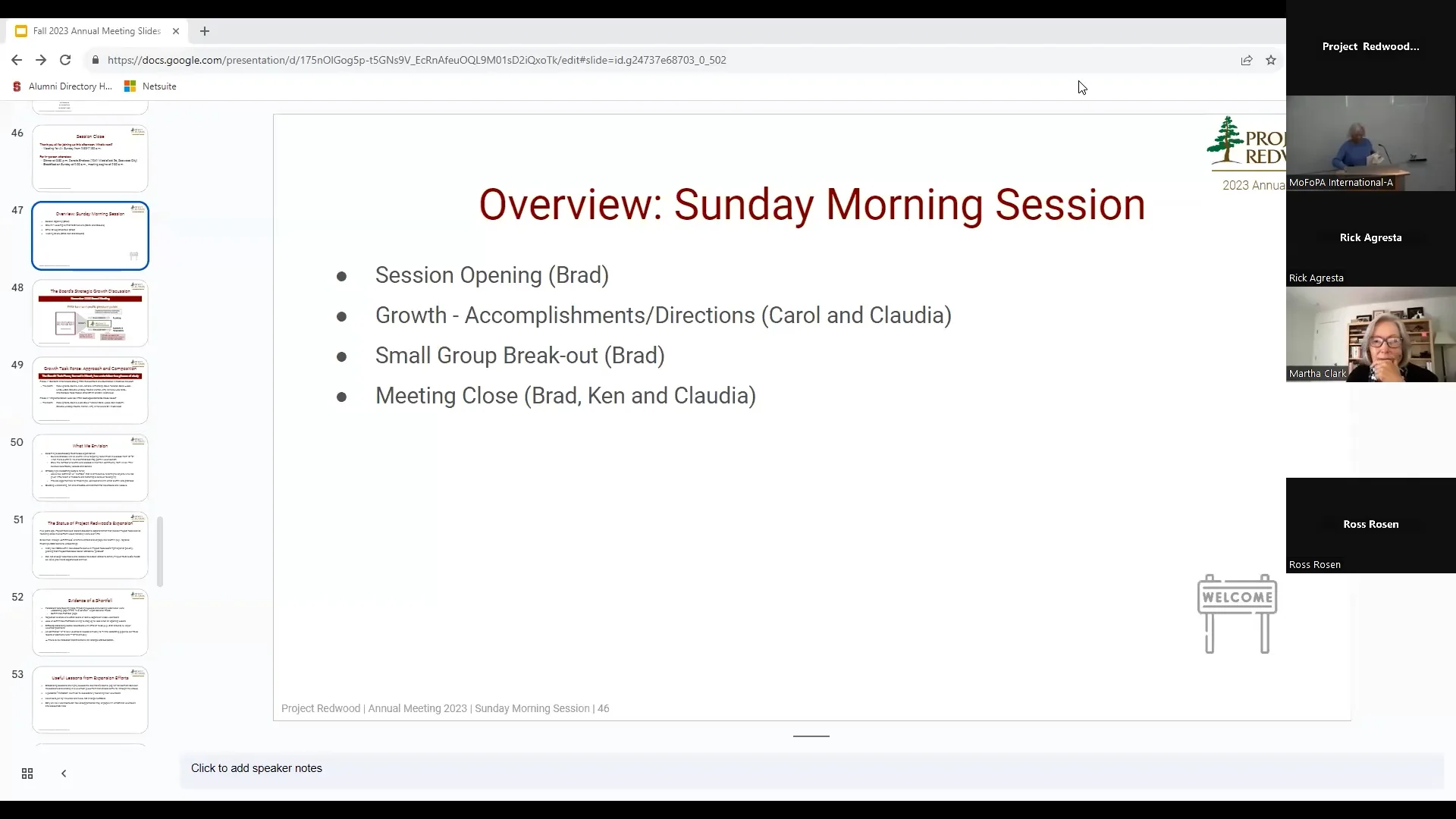 10.1.23 growth session of annual meeting on Vimeo