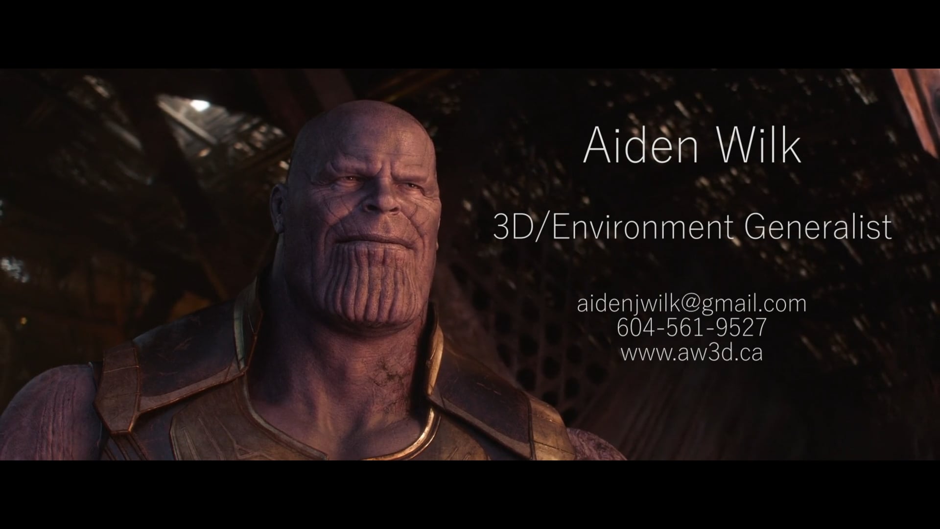 Aiden Wilk - 3D/Environment Generalist Reel 2023