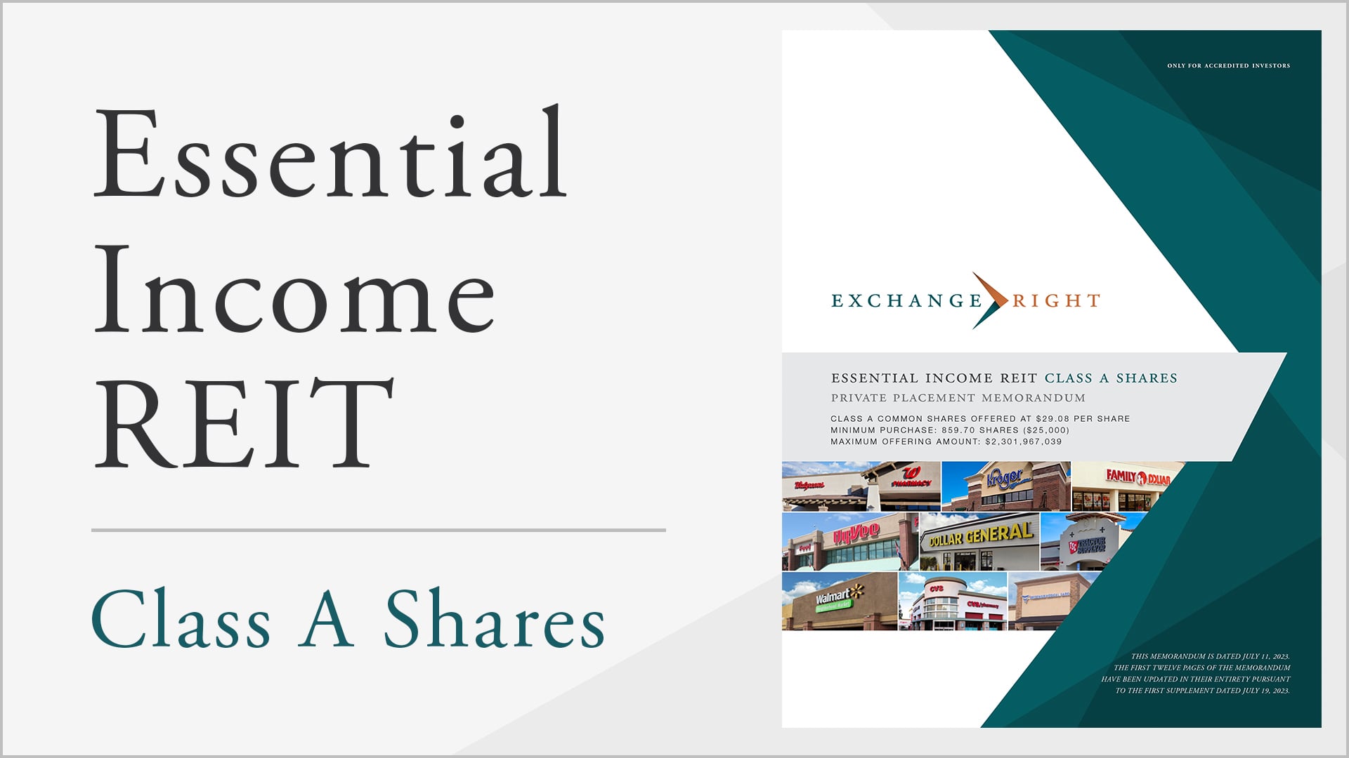 Essential Income REIT - Class A