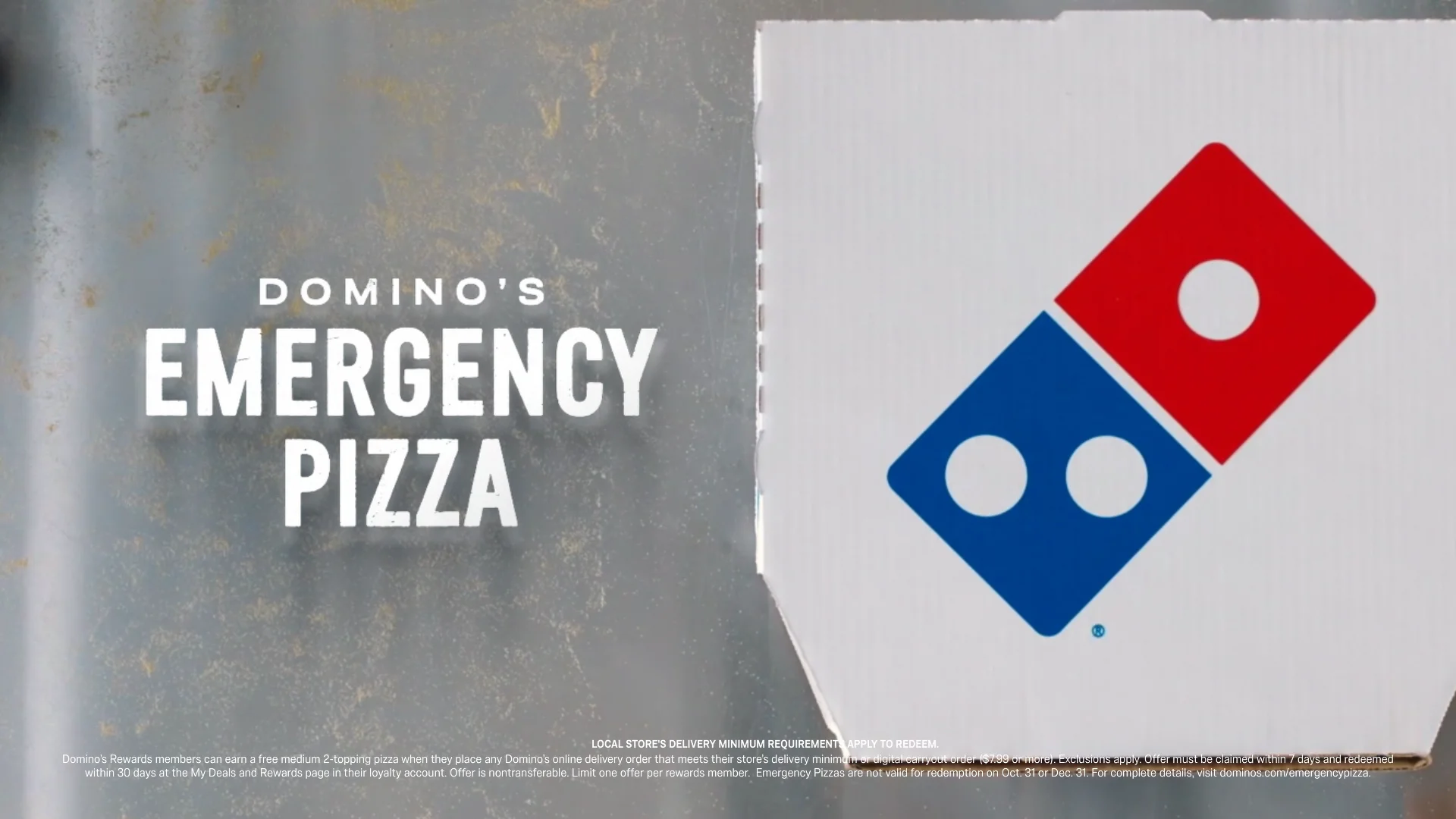 Domino's Emergency Pizza - :30