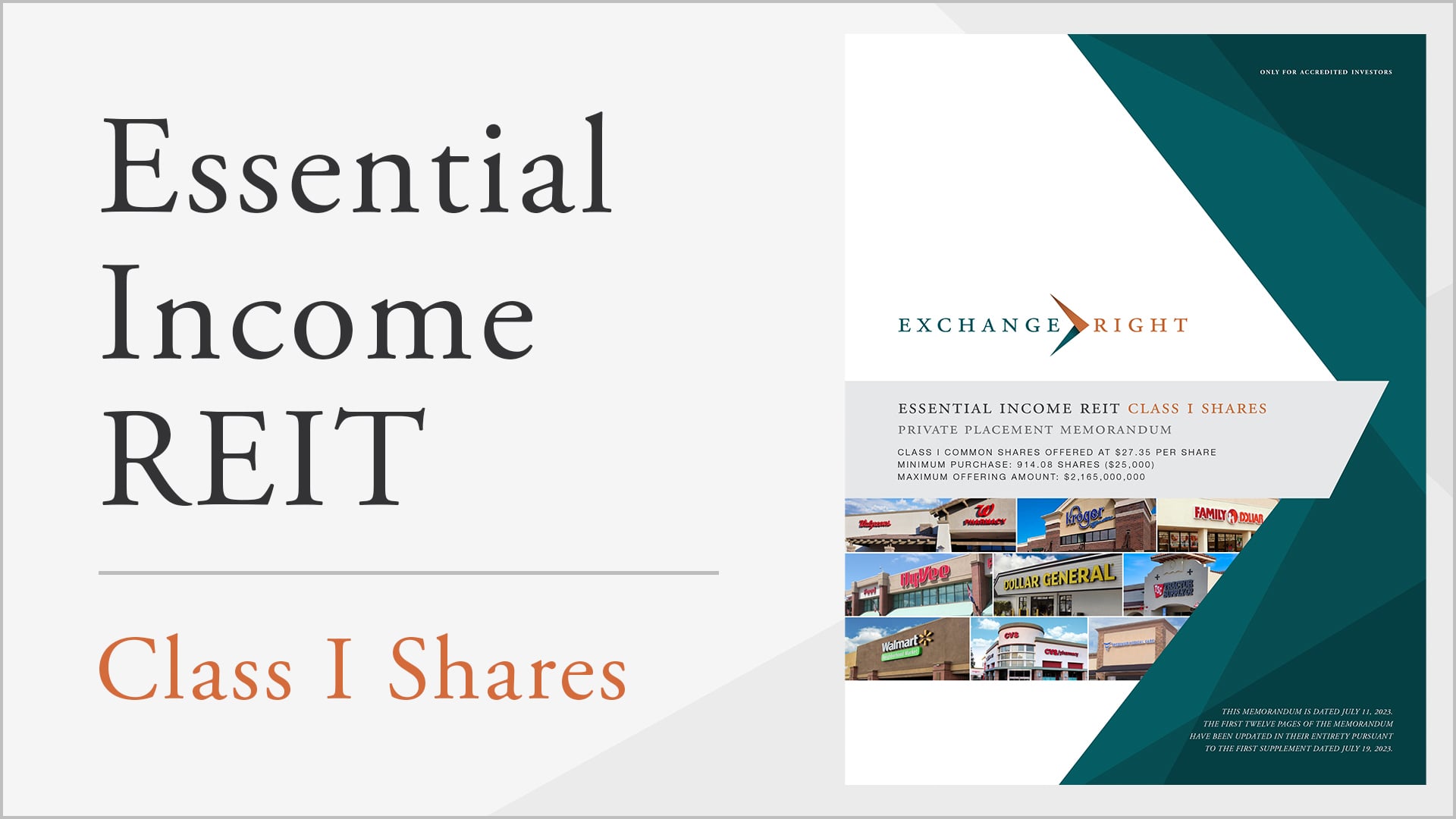 Essential Income REIT - Class I