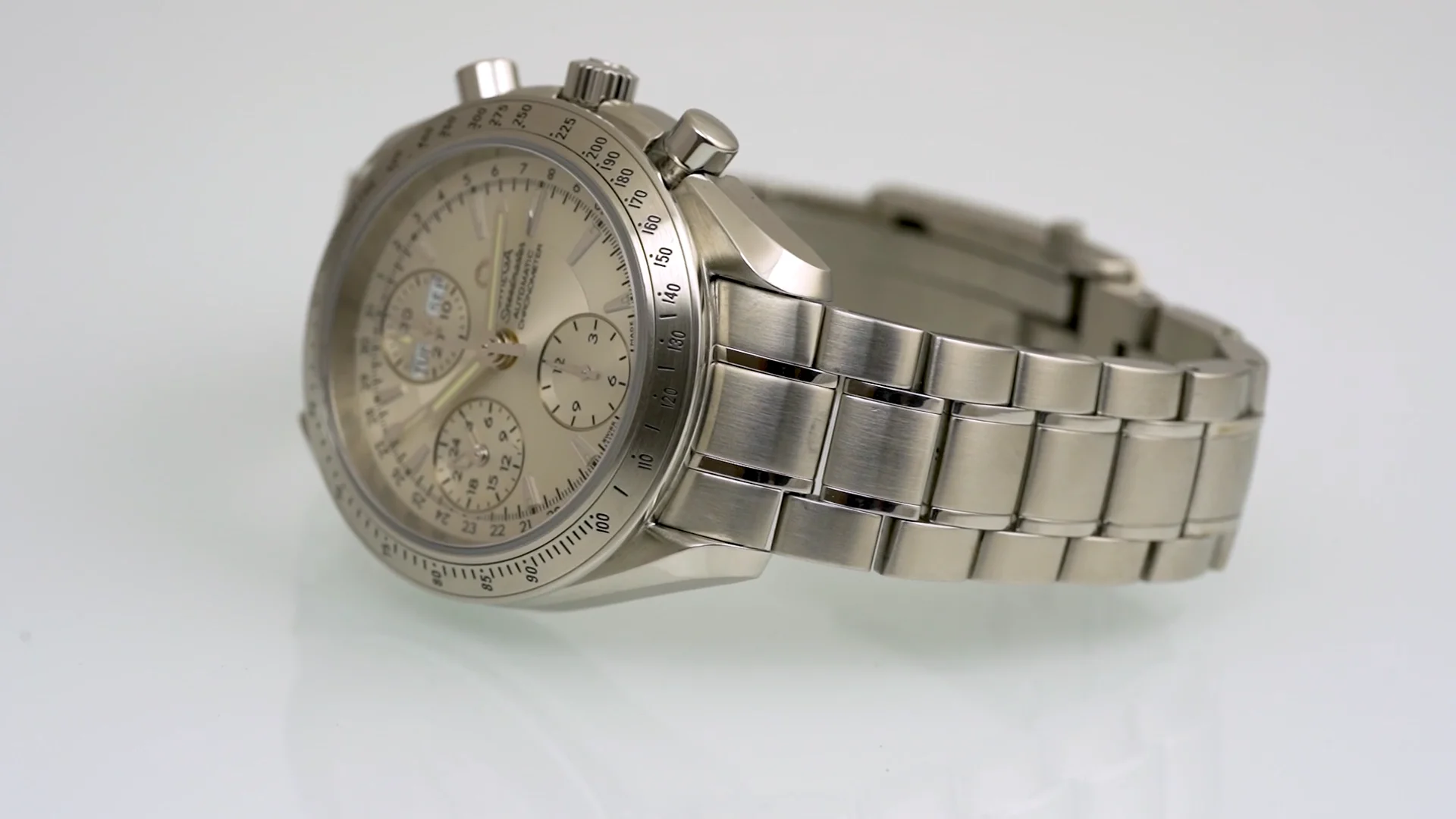 OMEGA◇SPEEDMASTER/デイデイト/自動巻腕時計/アナログ
