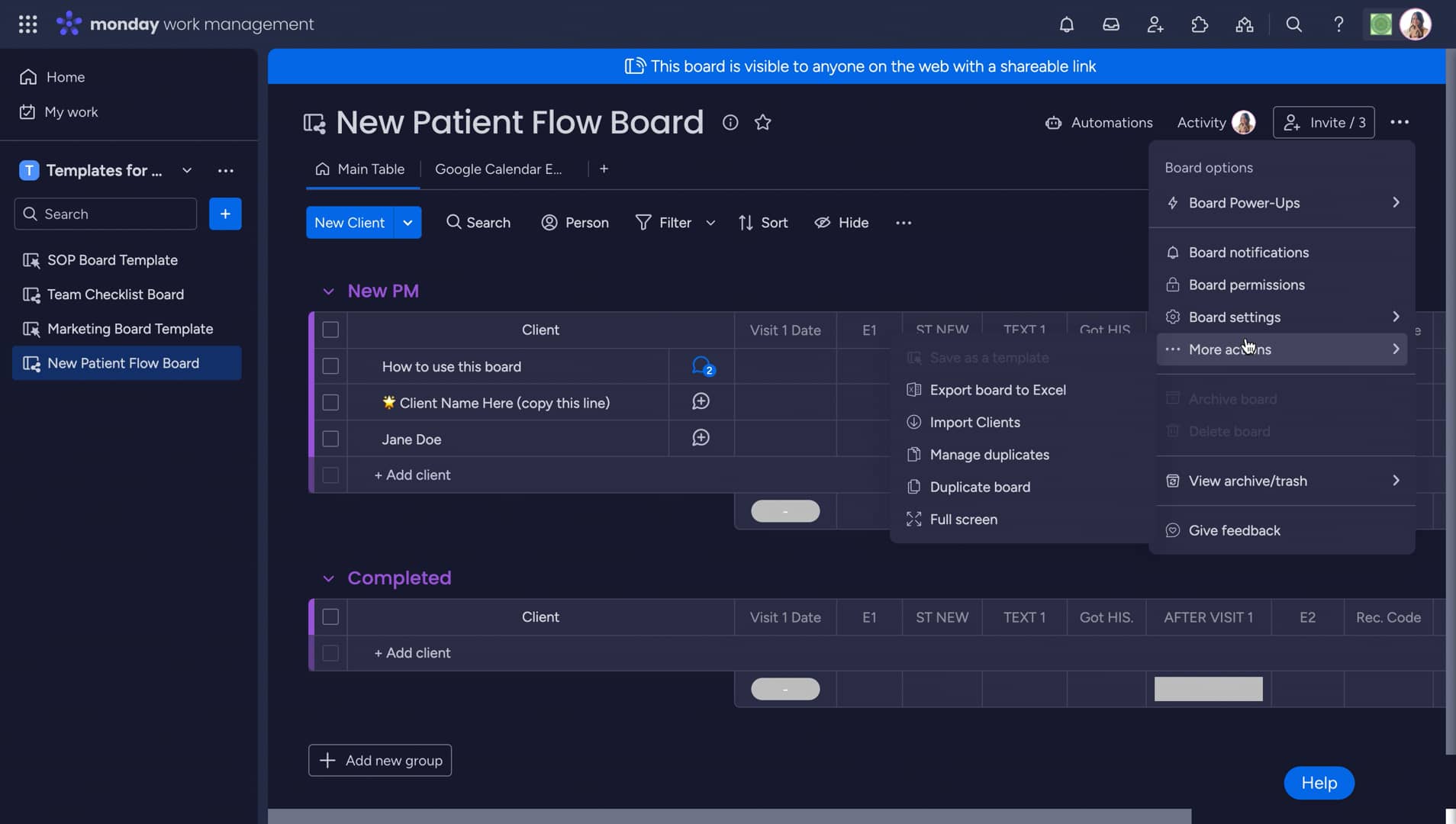 New Patient Flow Board on Vimeo