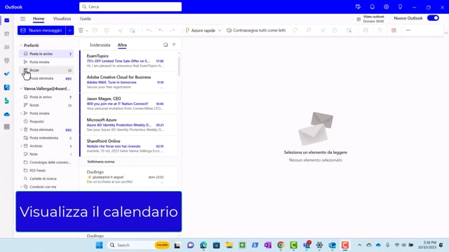 W2-1-1 Visualizza il calendario