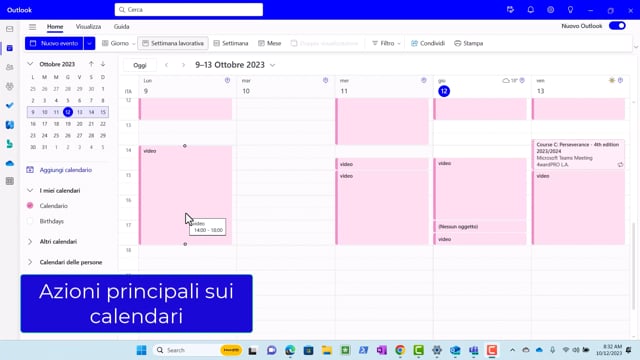 W2-1-16 Azioni principali sui calendari