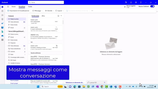 W1-3-2 Mostra messaggi come unica conversazione