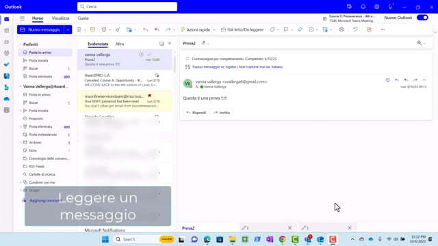 W1-4-1 Leggi un messaggio