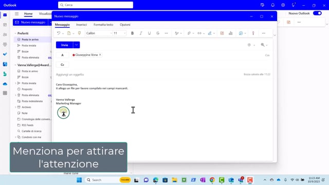 W1-5-2 Menziona per attirare l'attenzione