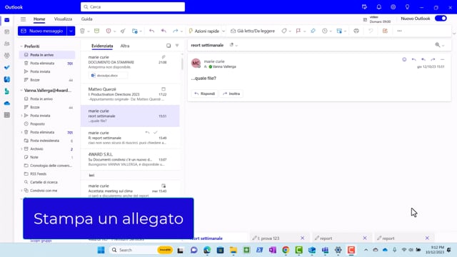 W1-7-3 Stampa un allegato