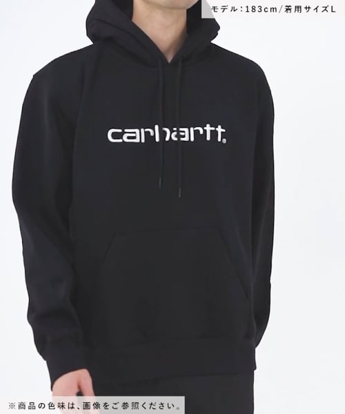 送料込 Carhartt WIP Hoodie 黒 サイズ4-