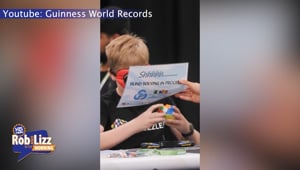 Kid Solves Rubik's Cube Blindfolded