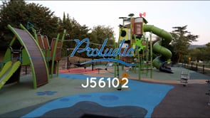 J56102 Áreas de juegos juegos combinados kanopé vídeo