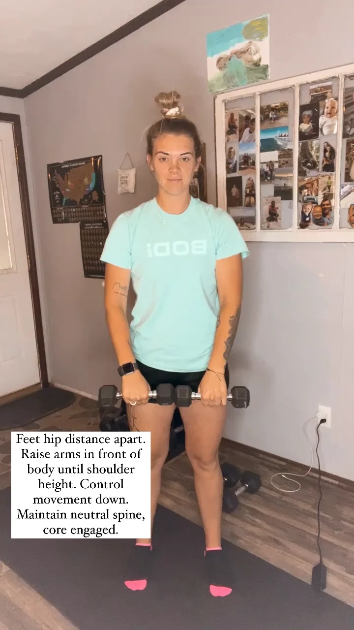 Front raise on Vimeo