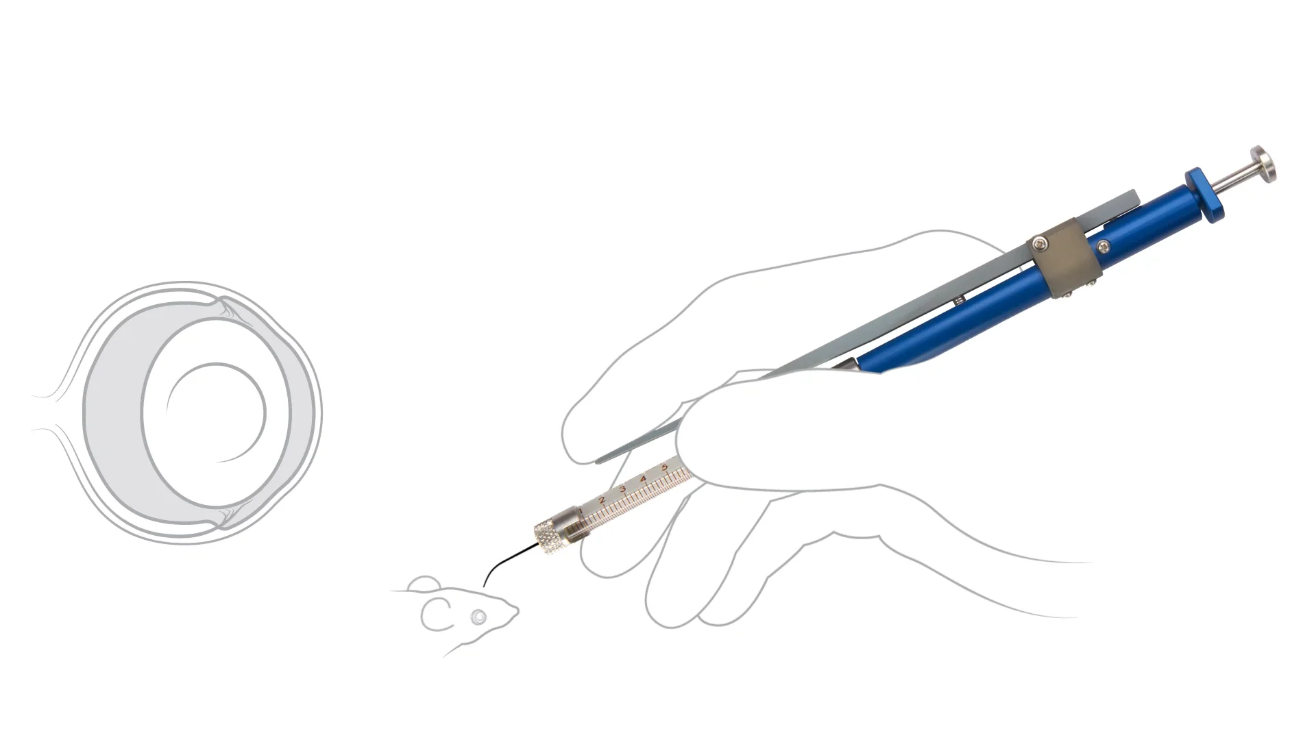 Hamilton Intraocular Injector Syringe on Vimeo