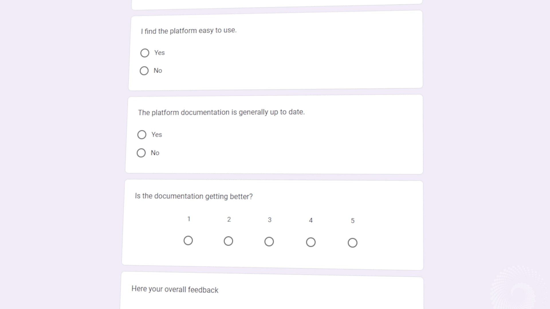 5.2: Design and Conduct a Developer Experience Platform Survey