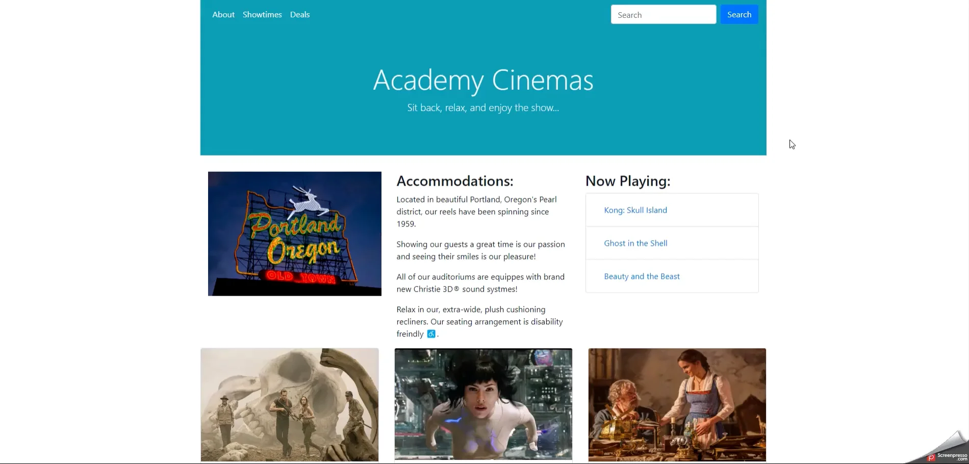 Movie Theater on Vimeo