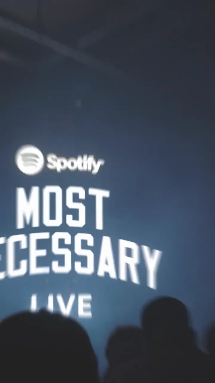 Sauce Walka Spotify Most Necessary Live Official Recap on Vimeo