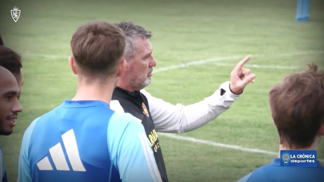 LA PREVIA / Athletic Club B - Deportivo Aragón / EMILIO LARRAZ (Entrenador Deportivo Aragón) Jor. 7 - Segunda Rfef / Fuente: Real Zaragoza