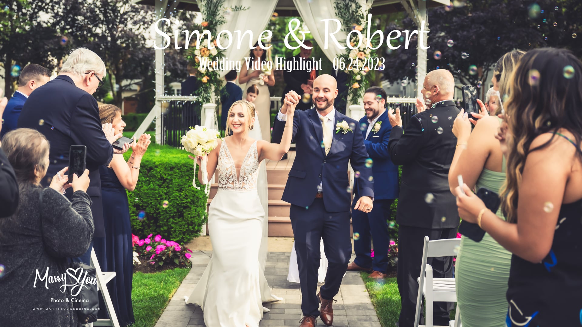 06.24.2023 Simone & Robert wedding highlight video