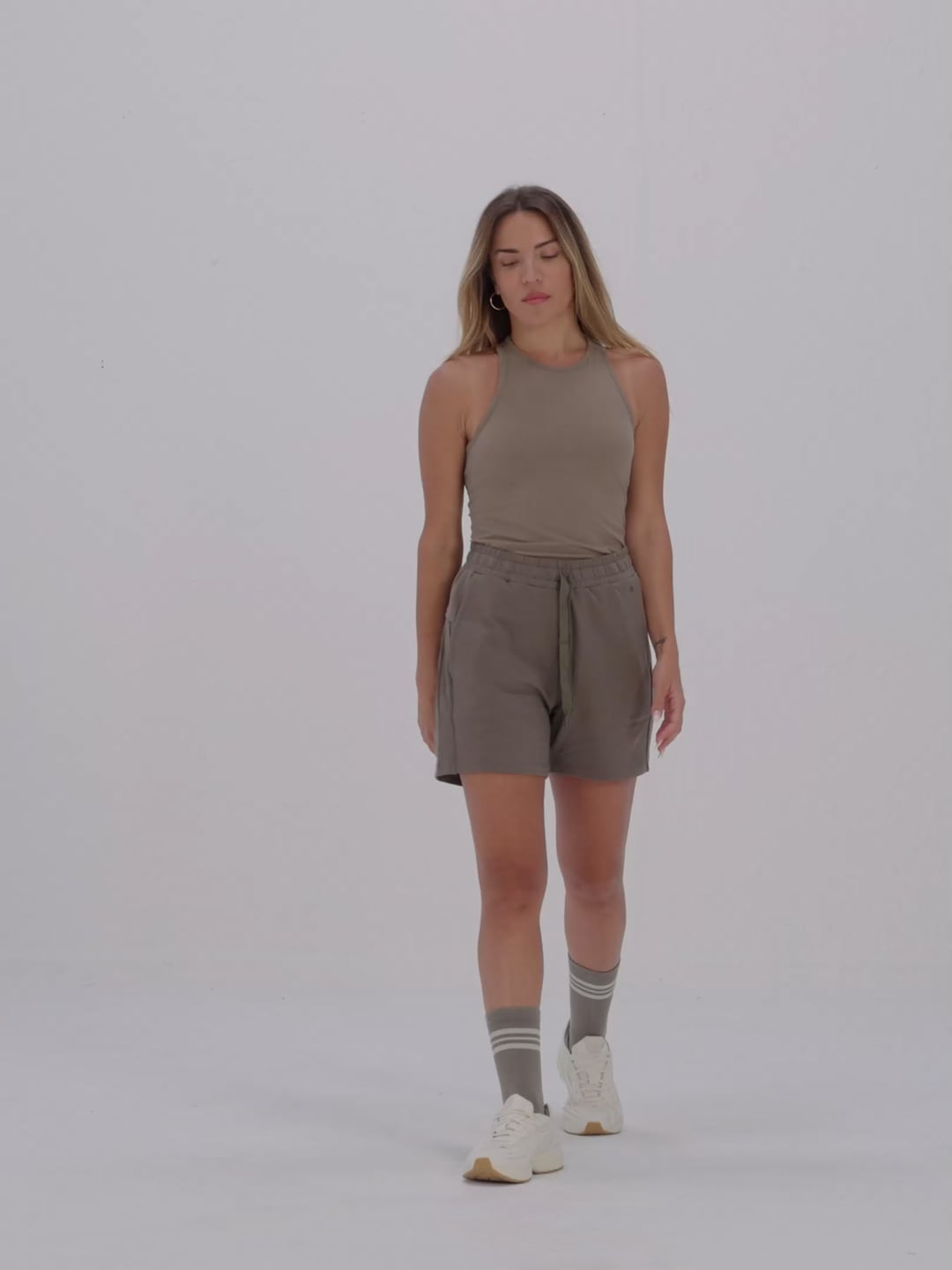 שורט בשילוב כותנה אורגנית unisex