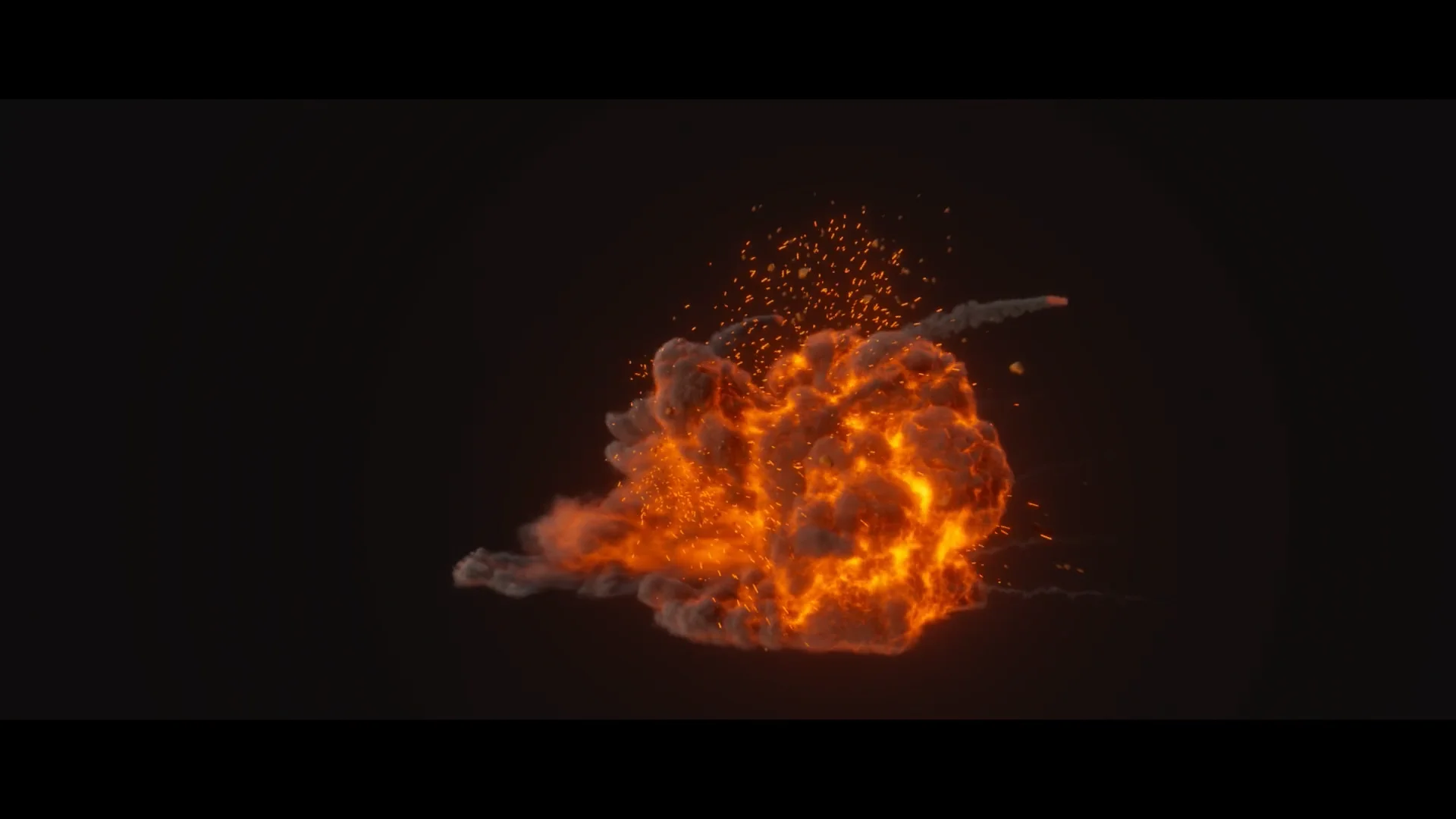 Galactic Battle - Explosion Render Tests | Houdini & Karma XPU on Vimeo