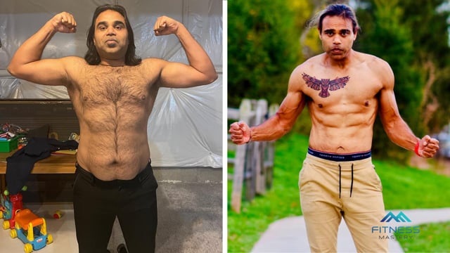 Ronald, 39, before and after