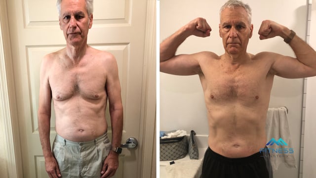 Allen, 72, before and after