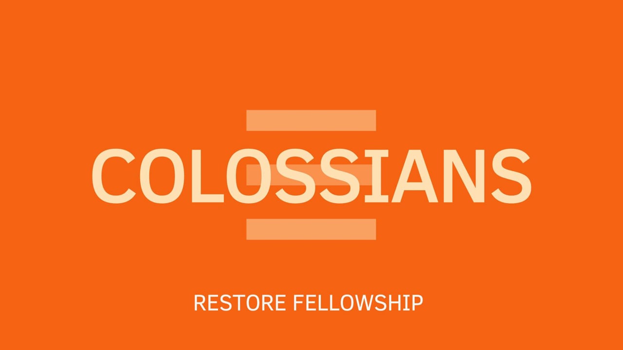 10_08_2023 Restore Fellowship Sunday Service