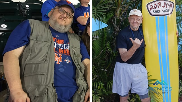 Gary, 64, before and after