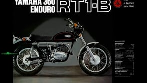 1971 Yamaha RT1B 360 Enduro Tribute | Yamaha Enduro