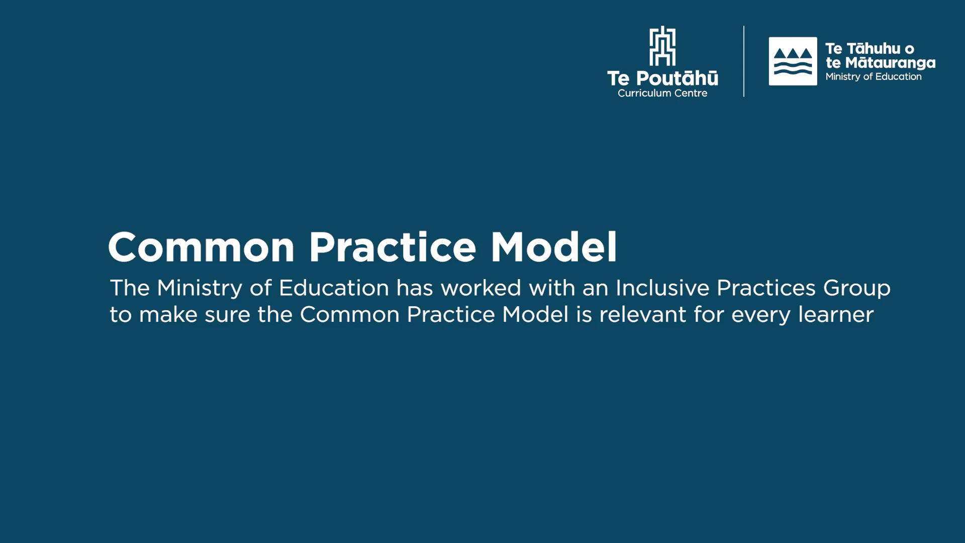 Common Practice Model – Inclusive practices group on Vimeo