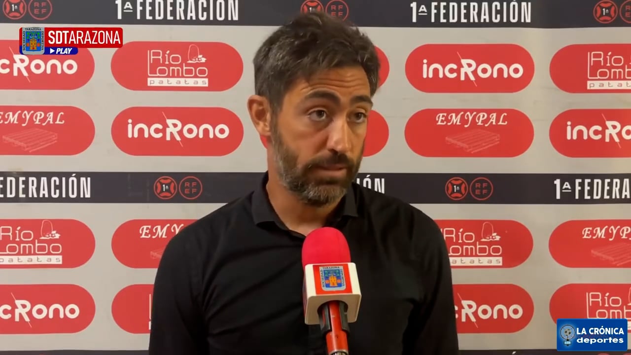 MOLO (Entrenador Tarazona) SD Tarazona 1-3 Osasuna "B" / J8 - 1ª RFEF / Fuente: SD Tarazona