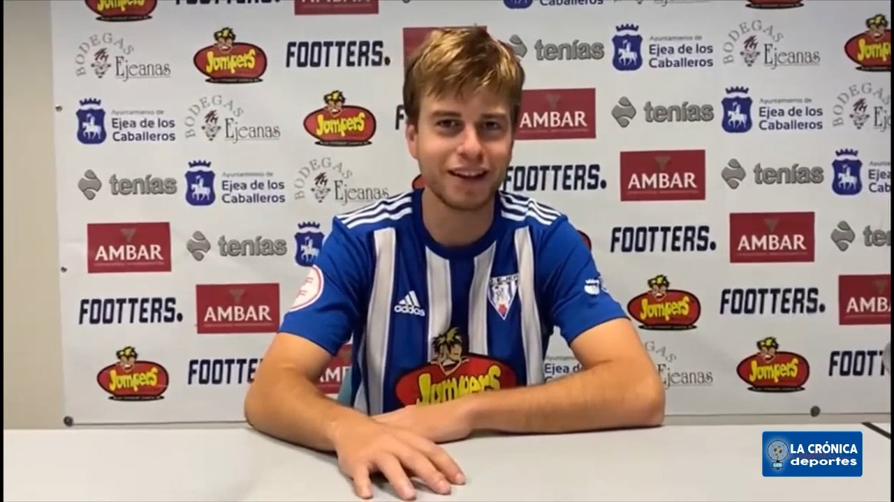 JORGE ÁLVAREZ (Jugador Ejea) SD Ejea 1-0 CD Ebro / Jor. 6 - Tercera Rfef / Fuente: Facebook SD Ejea