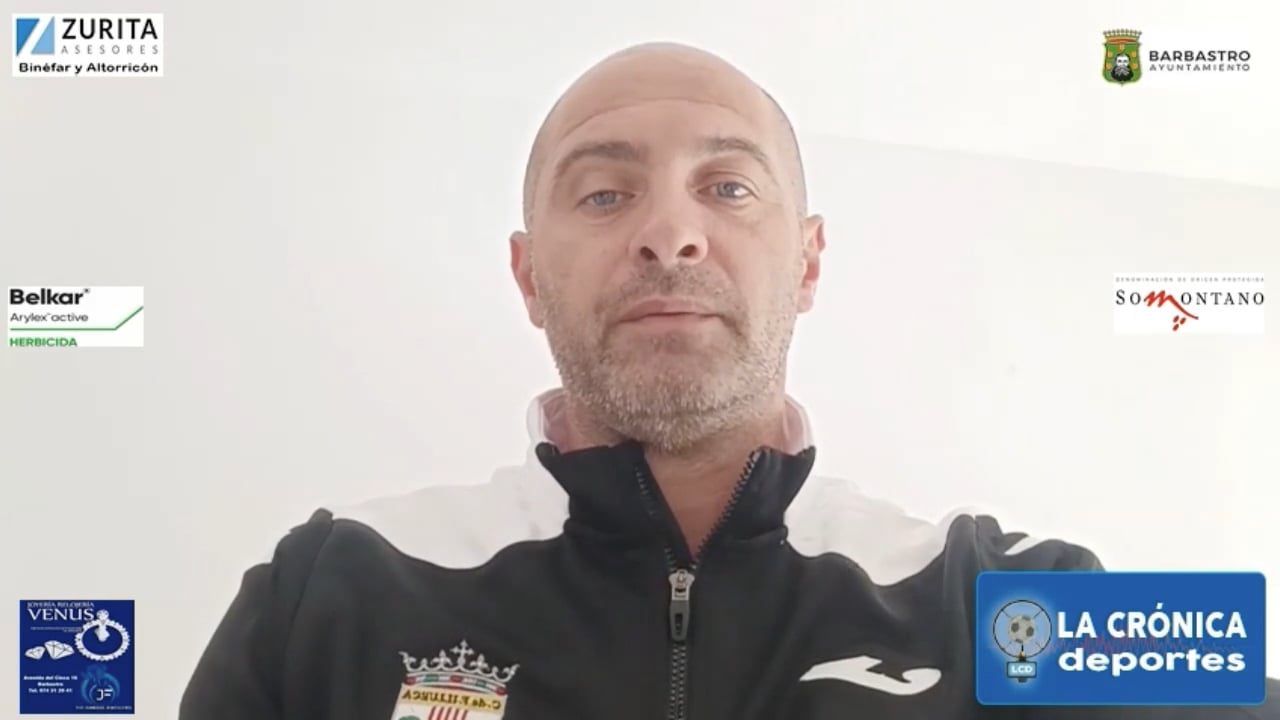 AITOR PARDO (Entrenador Illueca) CF Illueca 5-3 CDJ Tamarite / Jor. 6 - Tercera Rfef