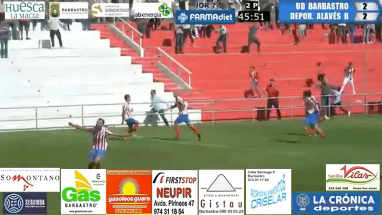 LA PRIMERA DE MUCHAS (UD Barbastro 3-2 Deportivo Alavés) 2ª Rfef / 15.10.2023