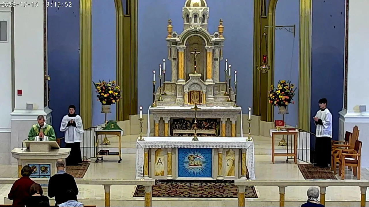 Father Bergida Homily October 15 Mass on Vimeo