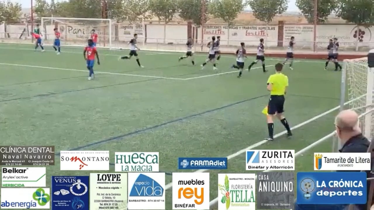 (RESUMEN y GOLES) CD Cariñena 0-5 UD Fraga / Jor. 6 - Tercera Rfef