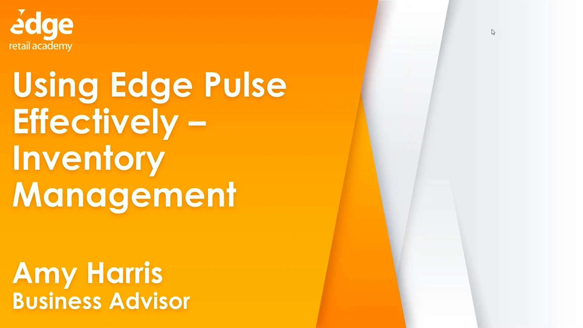 Using Edge Pulse Effectively for Inventory Management on Vimeo