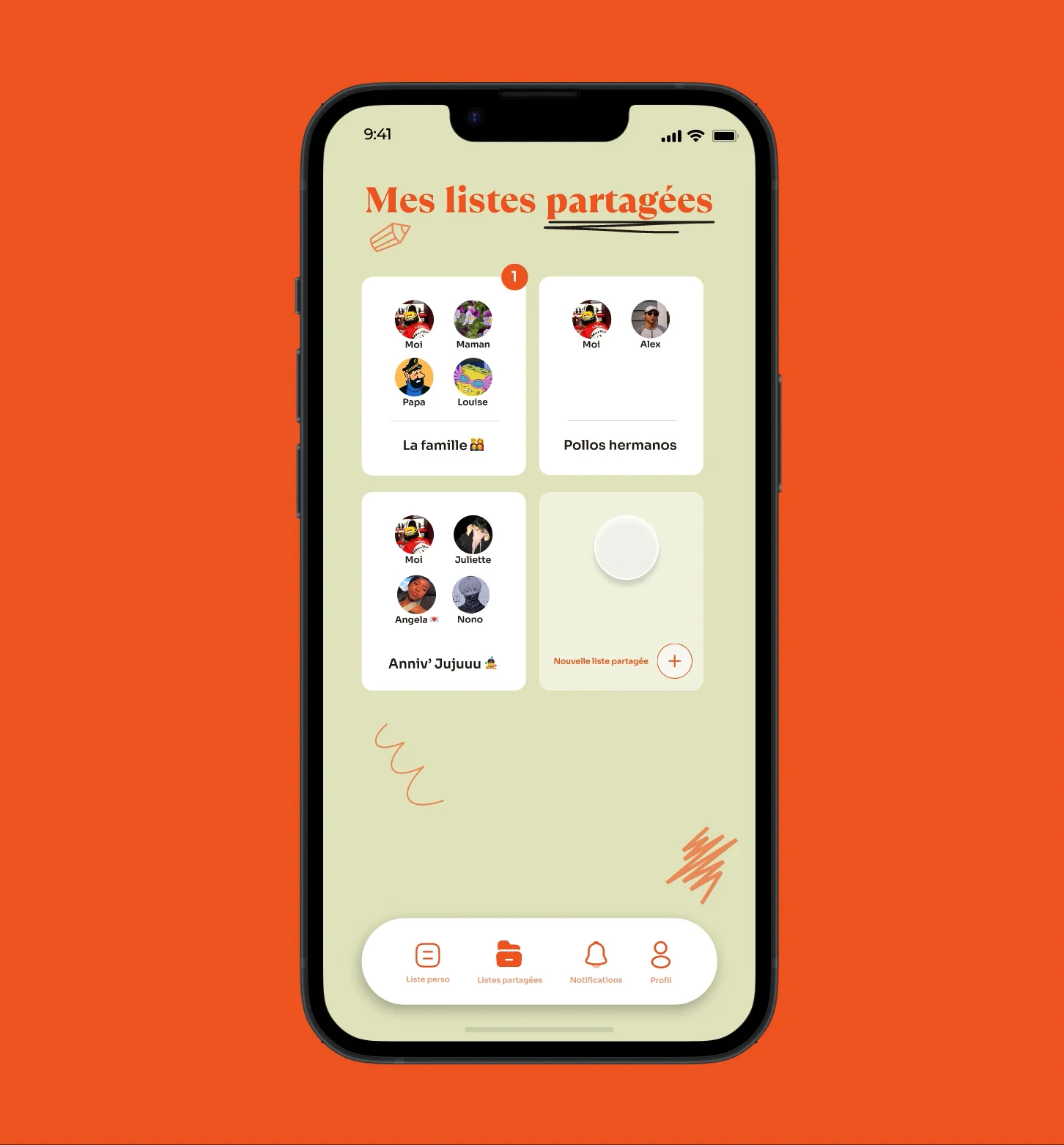 App Lalist-navigation listes partagées on Vimeo
