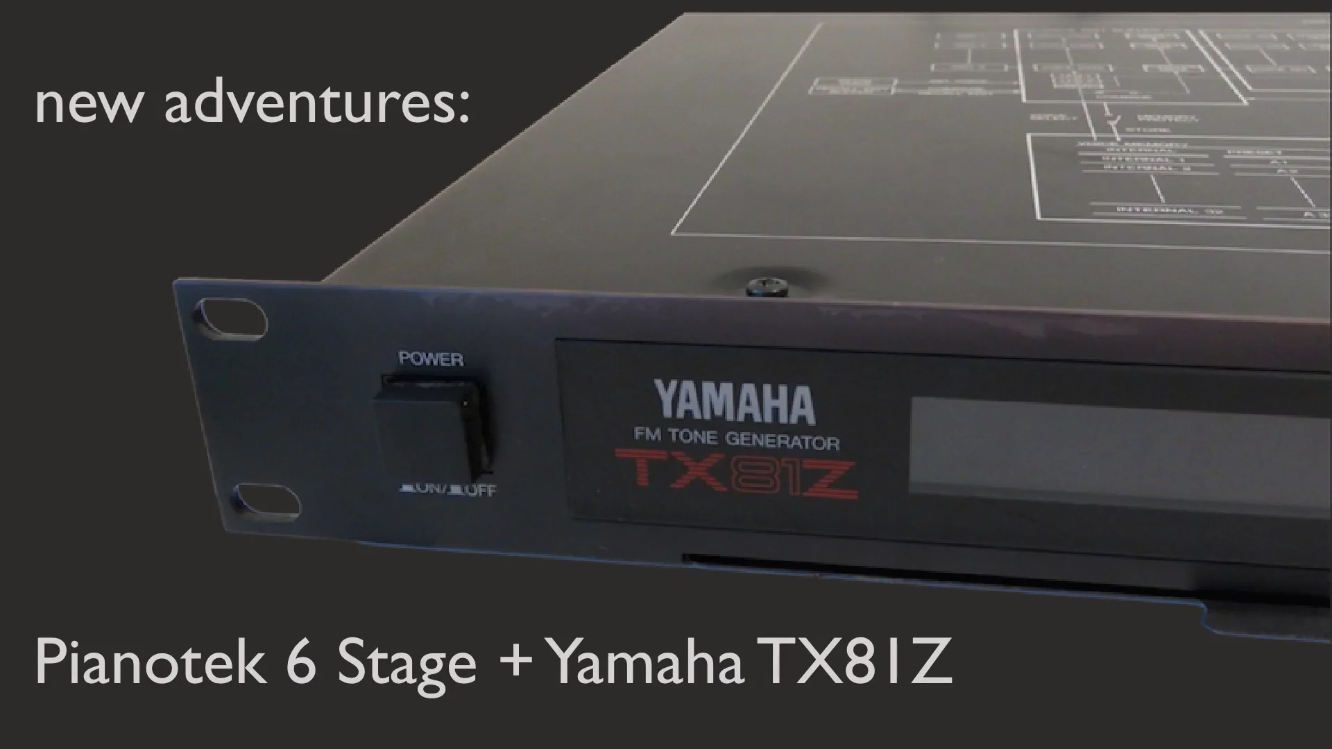 YAMAHA tx81z 動作確認ができないためジャンク YAMAHA TX81Z FMトーンジェネレーター シンセサイザー 取説付き