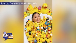 Woman Has How Many Rubber Ducks