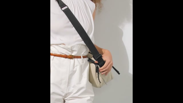 Bristol Transversal Couro | Açafrão