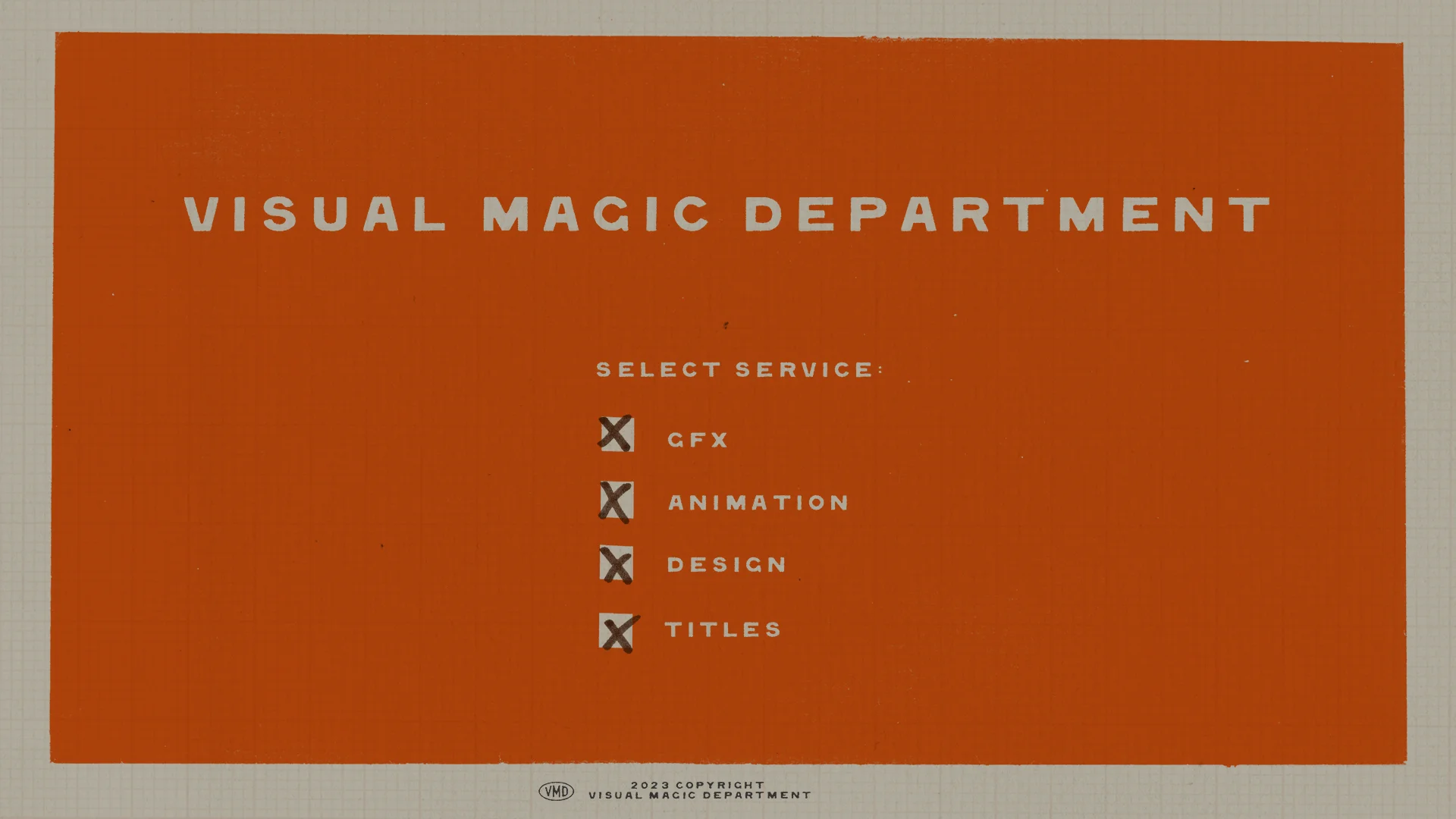 Visual Magic Department Showreel on Vimeo