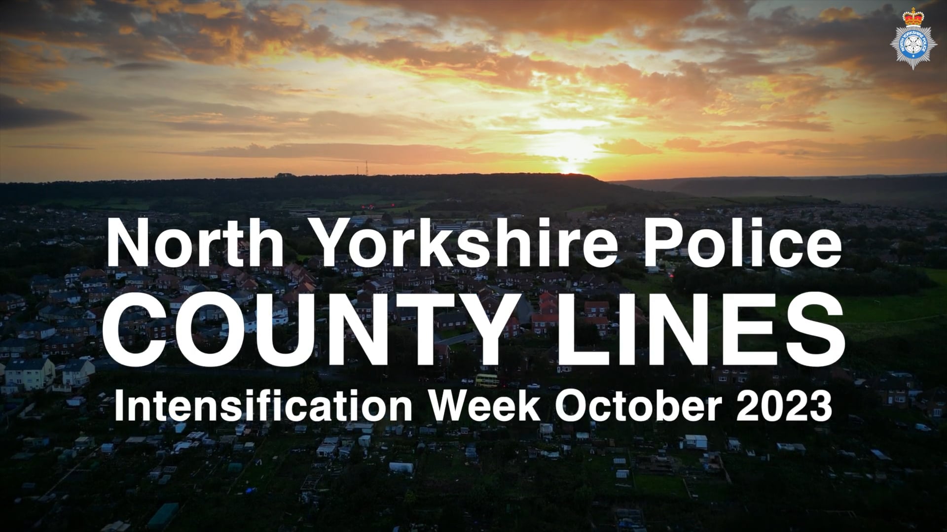 2. COUNTY LINES Intensification Week No VO