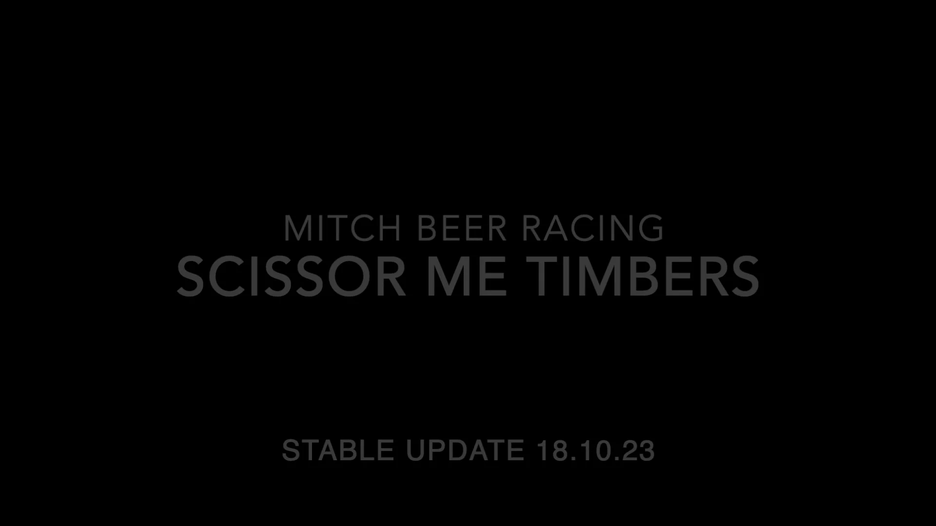 MBR 18.10.23 SCISSOR ME TIMBERS on Vimeo