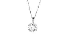 2.80 ct. t.w. CZ Jewelry Set Pendant Necklace and Stud Earrings in Sterling Silver